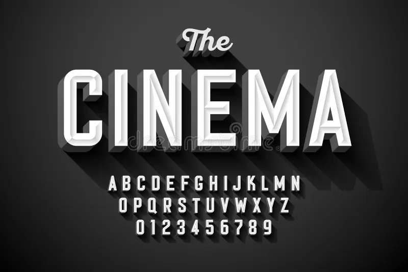 Movie Fonts for Creative Designs