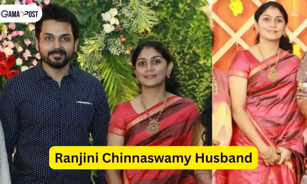 Ranjini Chinnaswamy Husband