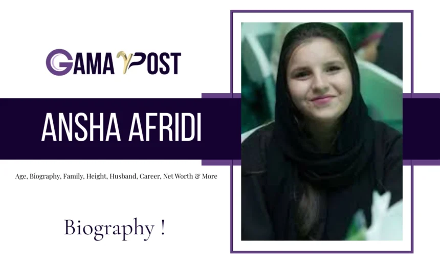 Ansha Afridi