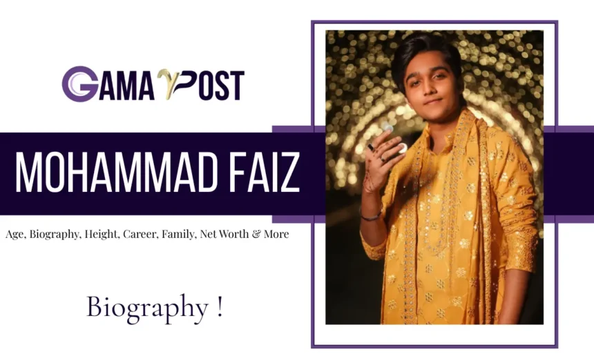 Mohammad Faiz Age