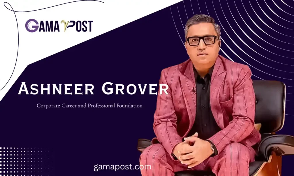 Ashneer Grover Corporate Career and Professional Foundation