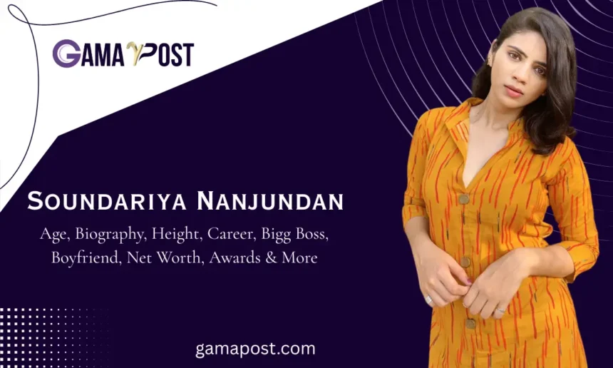 Soundariya Nanjundan Age