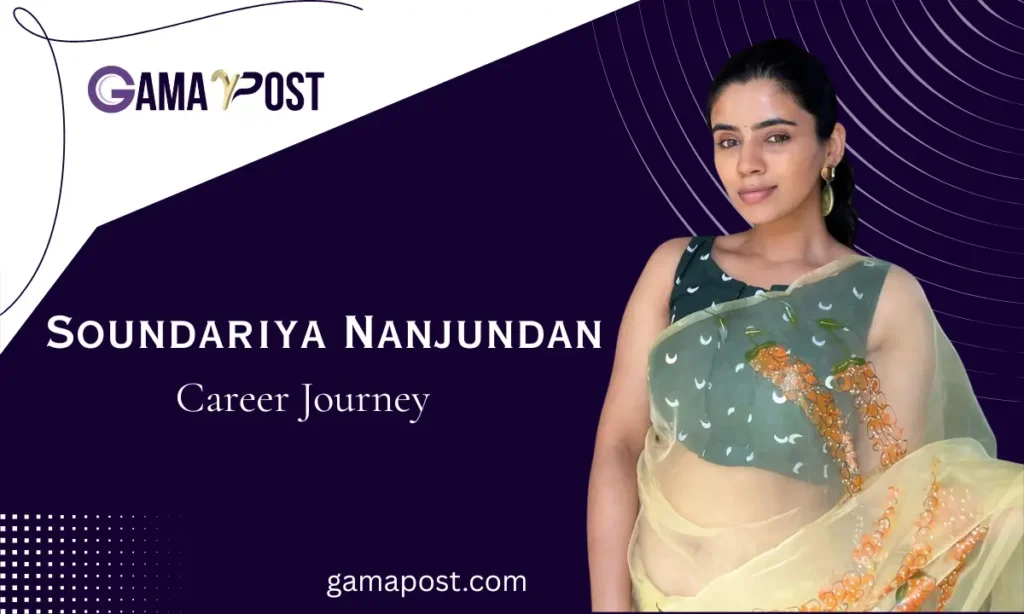 Soundariya Nanjundan Career Journey